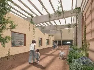 Render de l’aspecte que tindrà l’Espai Cultural de les Faixes després de la seva rehabilitació