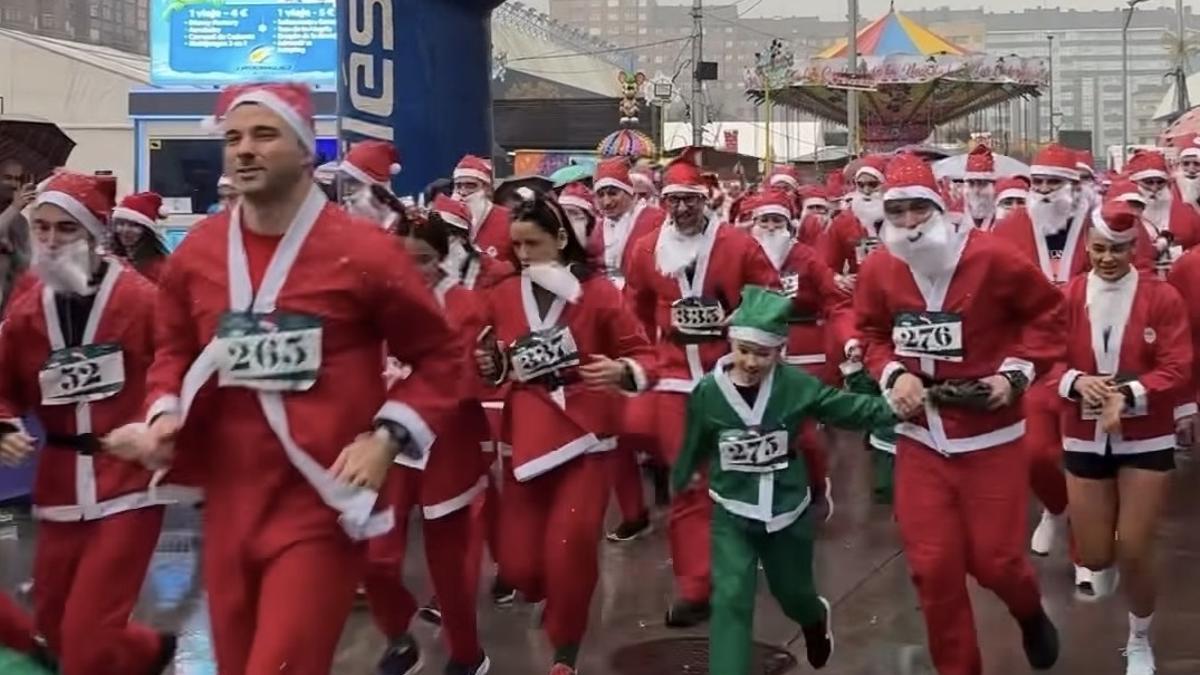 Participantes en la carrera