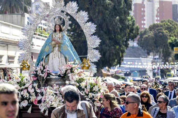 08-12-19 GRAN CANARIA. JINAMAR. JINAMAR. TELDE. Fiesta de la Inmaculade Concepcion y de la Caña Dulce de Jinamar, feria de ganado, procesión.. Fotos: Juan Castro.  | 08/12/2019 | Fotógrafo: Juan Carlos Castro