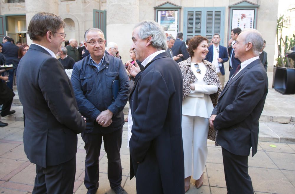 La Generalitat en pleno celebra en Alicante las cuatro décadas de la Carta Magna con un acto institucional en el Teatro Principal que llega en medio de los ataques al modelo territorial y de la alerta ultra.