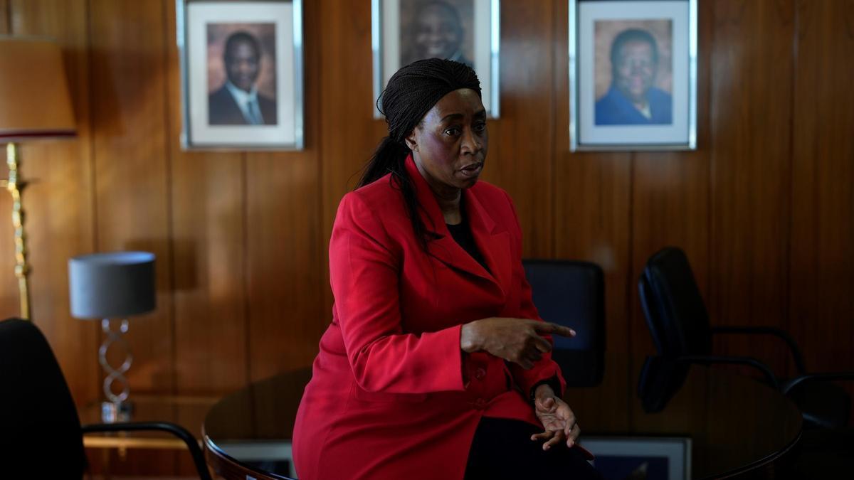 Sankie Mthembi-Mahanyele, embajadora de Sudáfrica en España