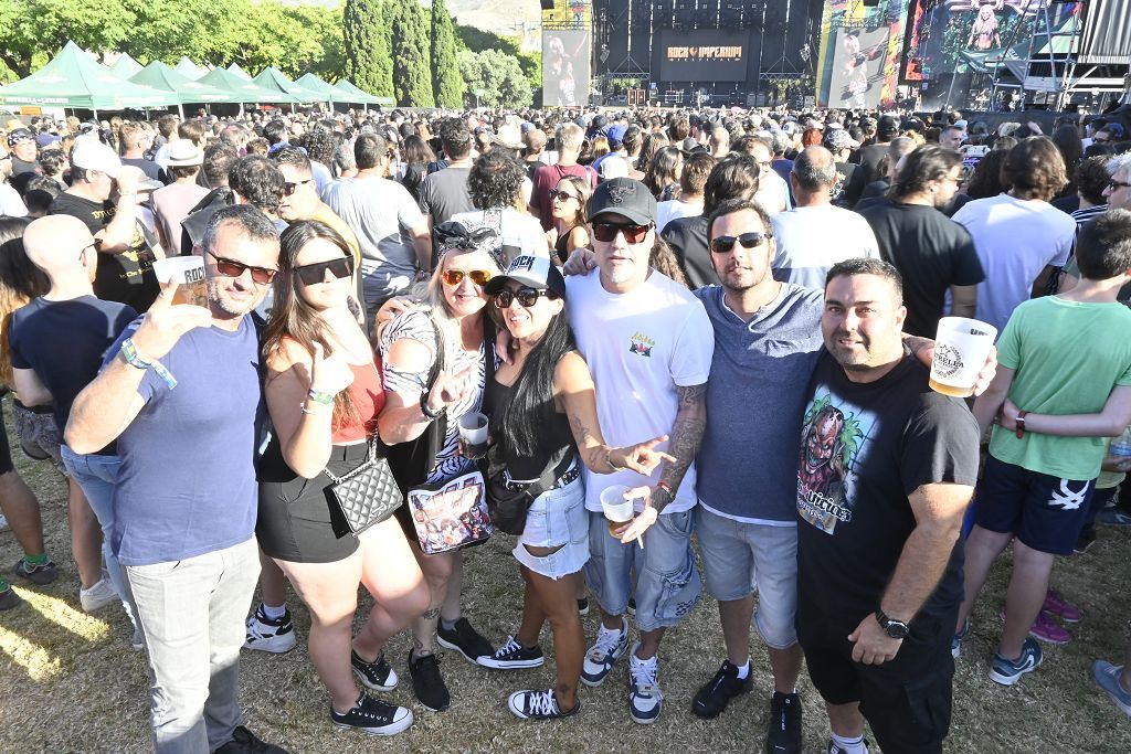 Ambiente de la segunda jornada del Rock Imperium Festival en Cartagena