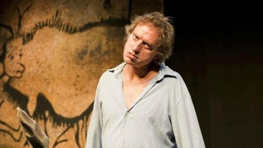Nancho Novo presenta hoy en el teatro el monólogo ‘El cavernícola’