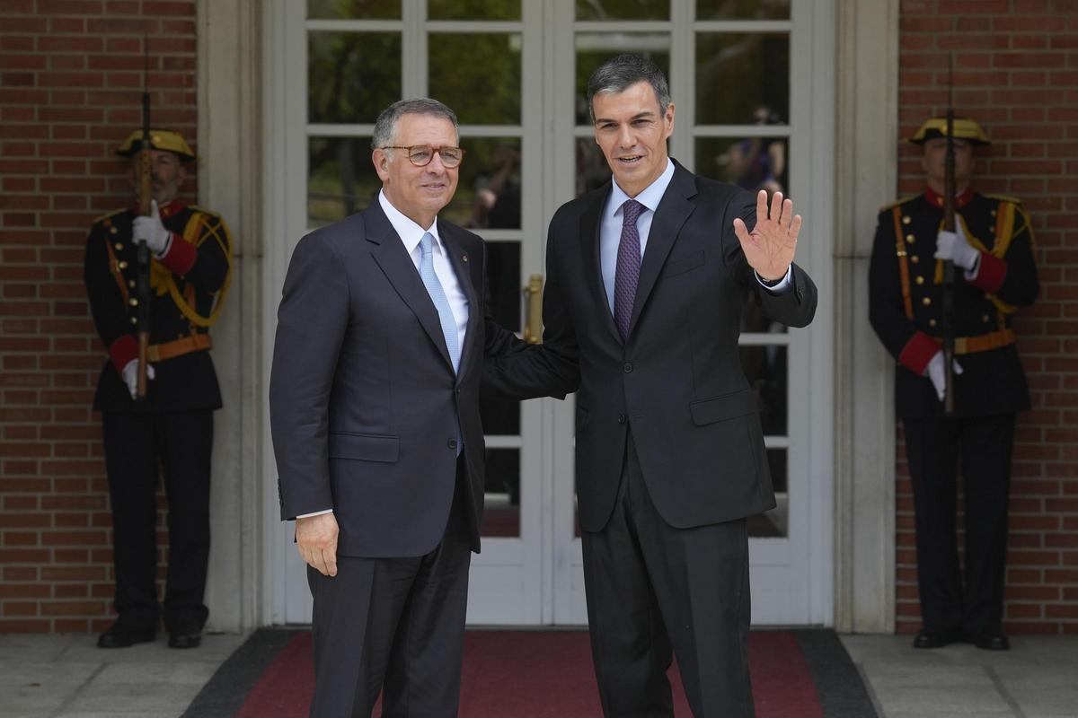 Pedro Sánchez y António José Seguro.