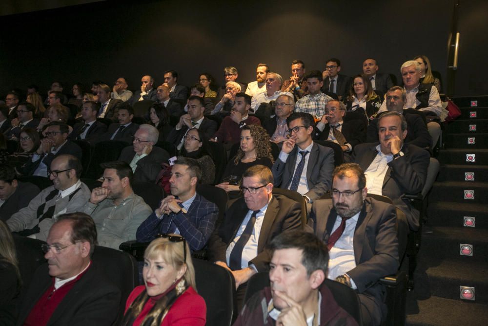 Un instante del acto en el Centro de Congresos