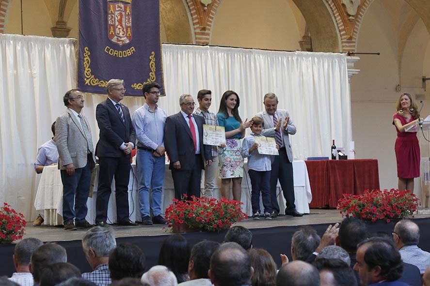 Los ganadores de los premios Mezquita a los mejores vinos de España.