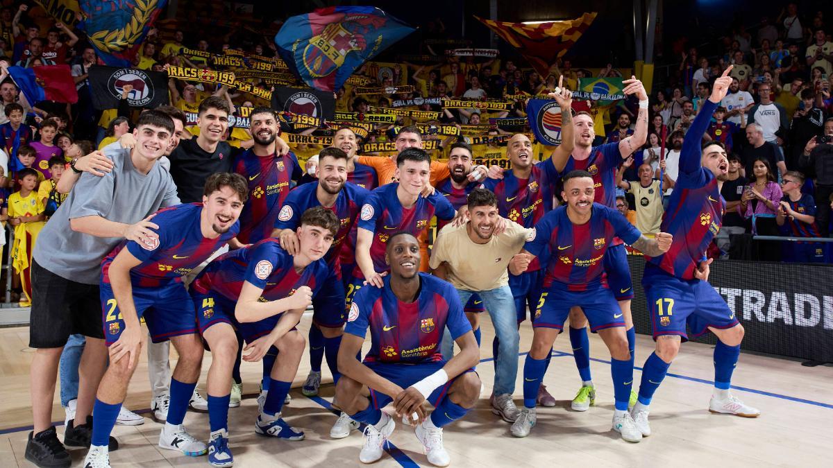 El Barça, tras sellar la primera plaza en la liga