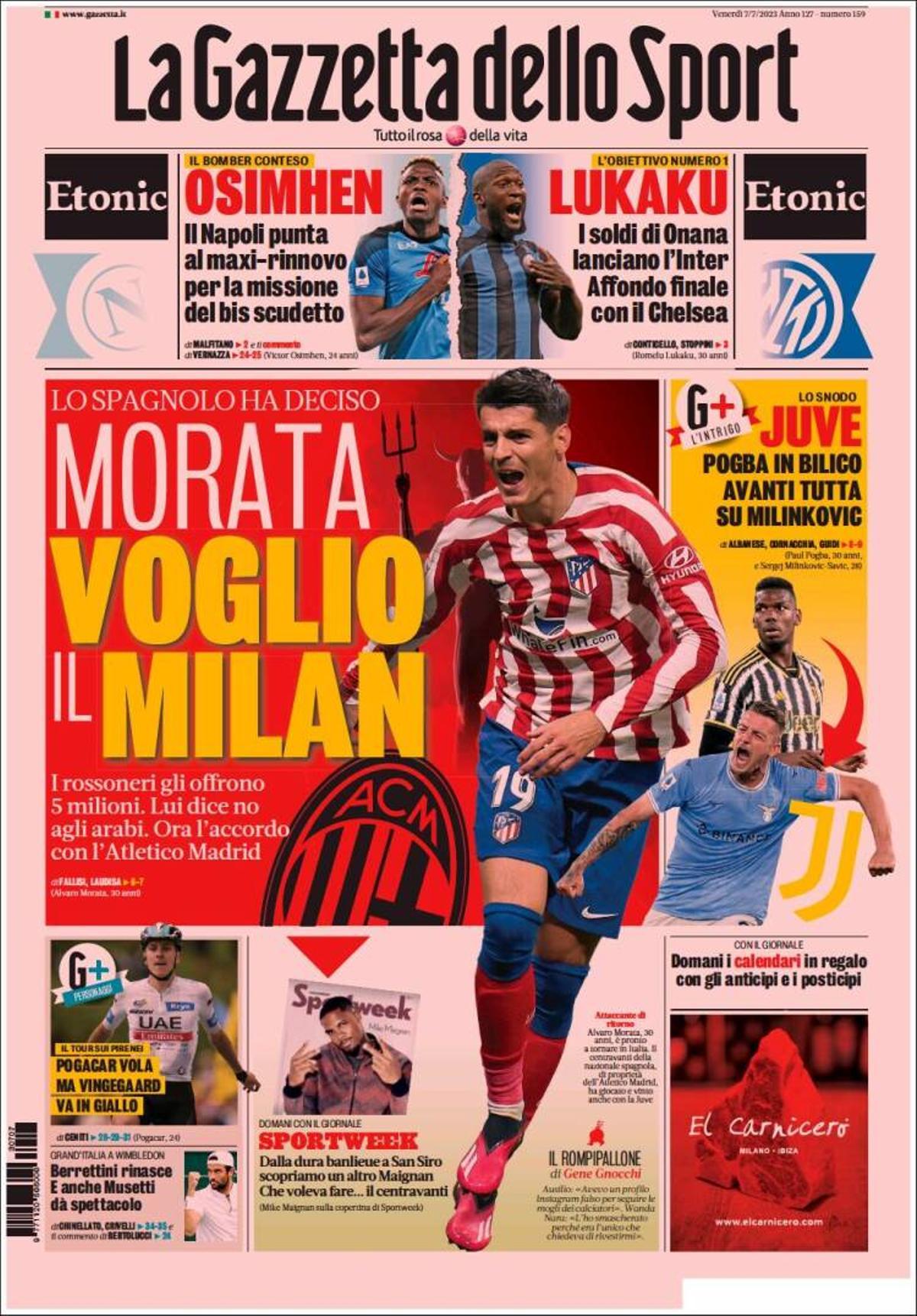 Las portadas de la prensa deportiva de hoy Las portadas de la prensa deportiva de hoy