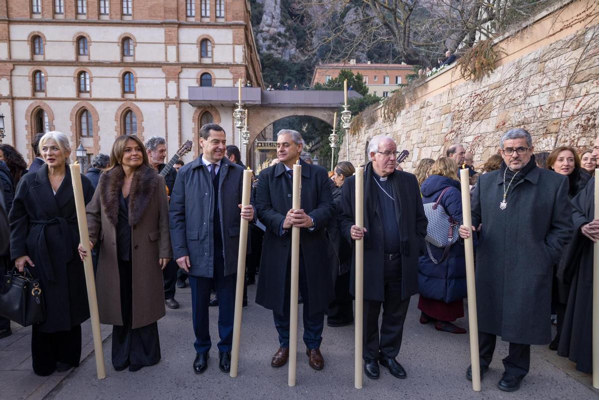 La Verge de Montserrat de Sevilla a l'abadia