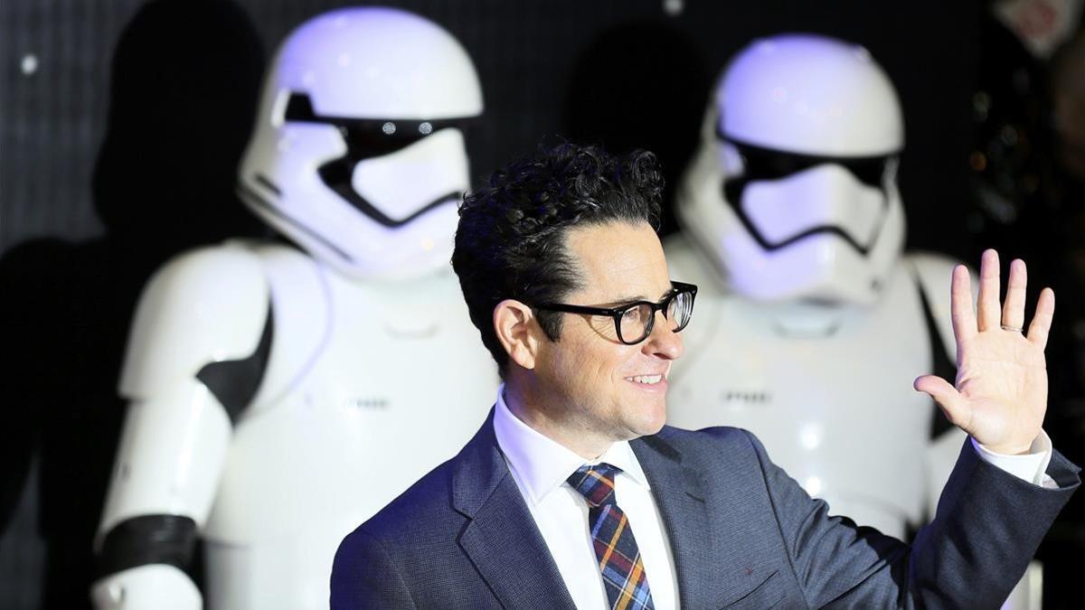 El cineasta J.J. Abrams, en el estreno en Londres de 'El despertar de la fuerza', en el 2015.