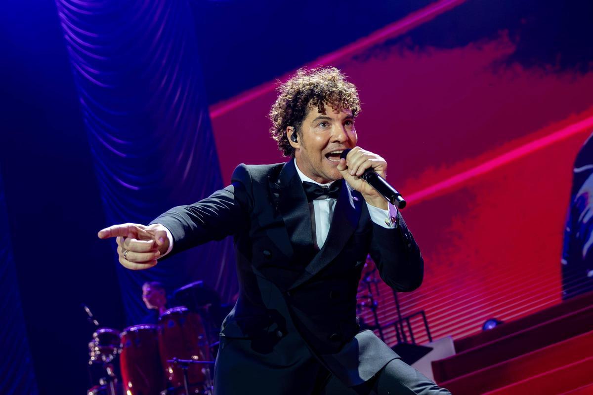 Concierto de Navidad de David Bisbal en el Palau Sant Jordi
