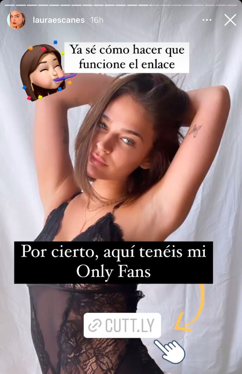 Así anunció su llegada a OnlyFans.