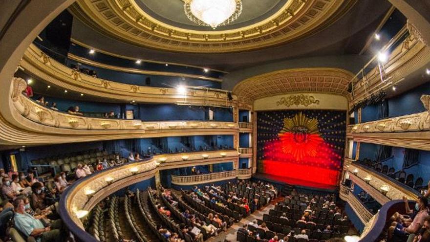 Interior del Teatro Principal.