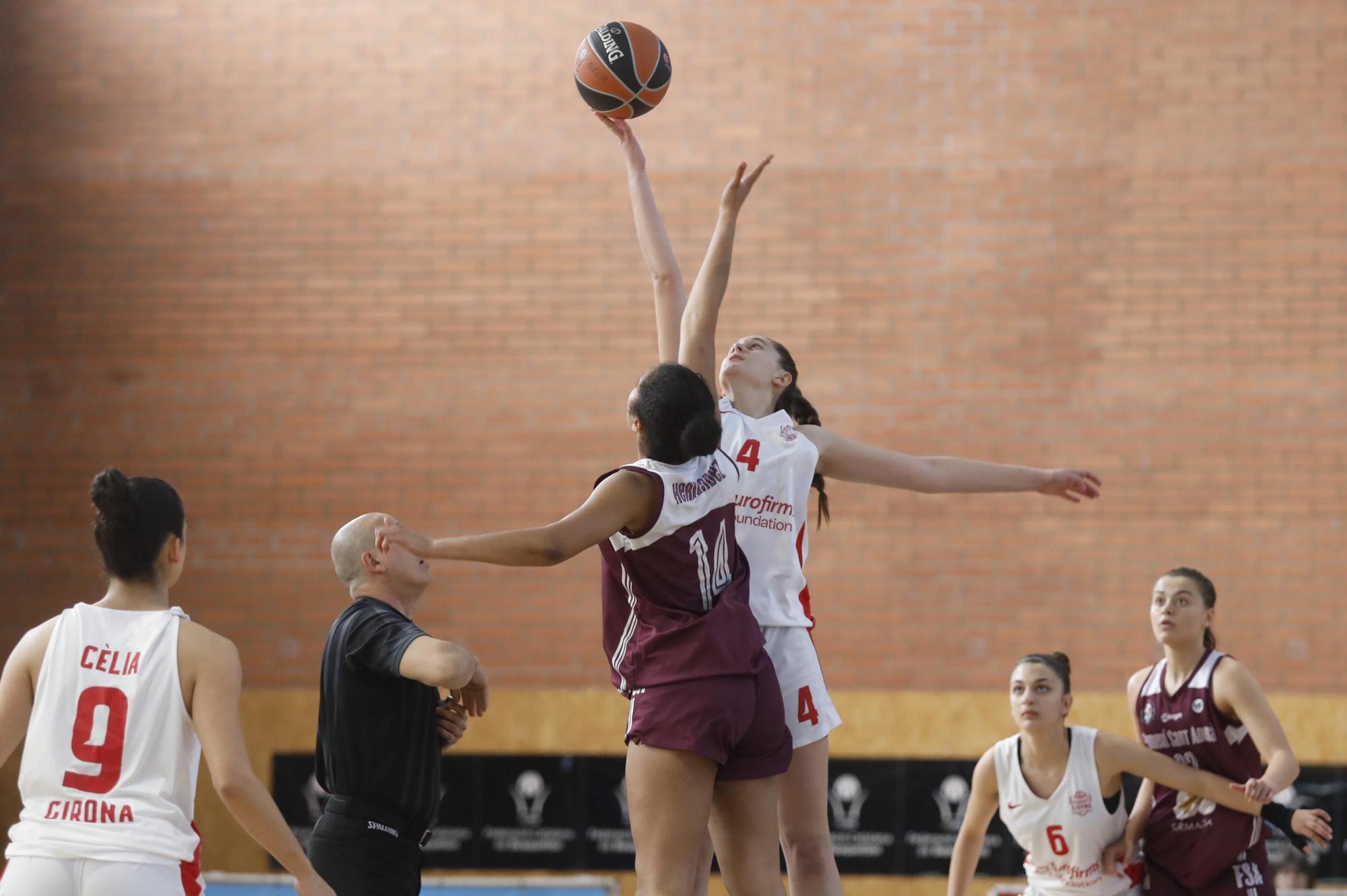 El júnior femení del Bàsquet Girona es proclama Campió de Catalunya (64-40)