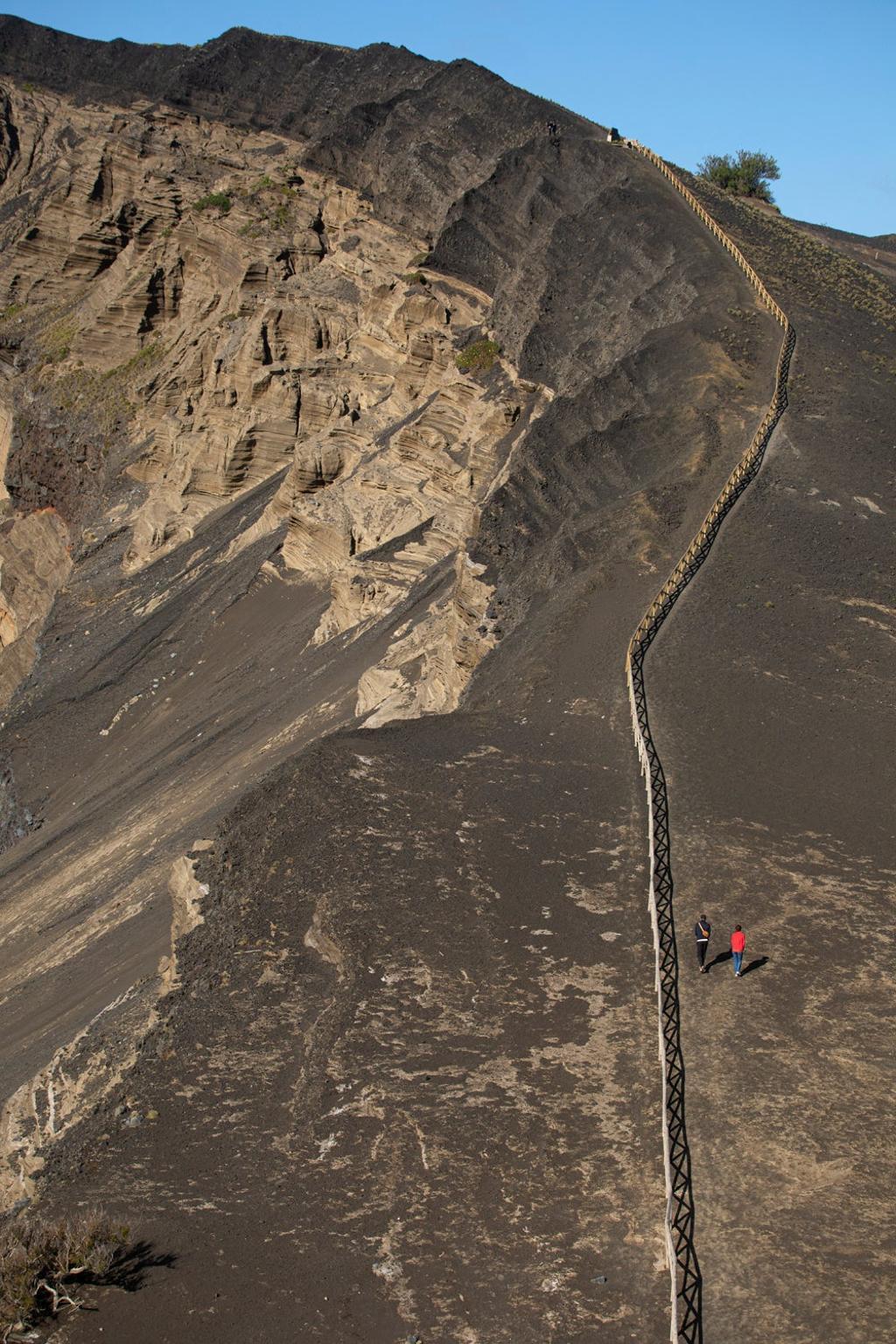 Volcán Capelinhos en Faial.