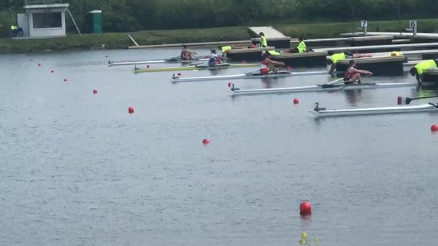 Esther Briz en el Campeonato de Europa Juvenil