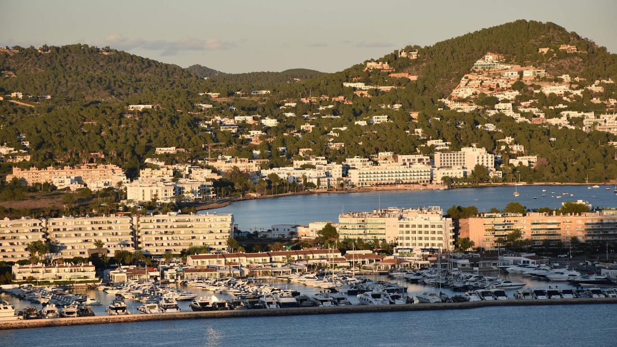 Vistas de Ibiza.