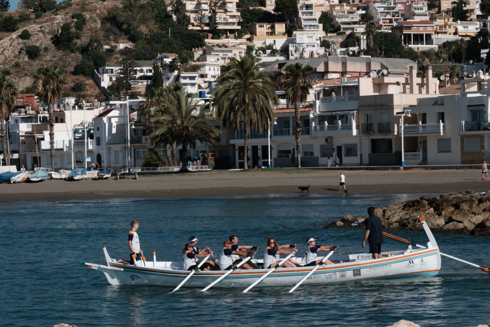 Gran premio de Pedregalejo de barcas de jábega