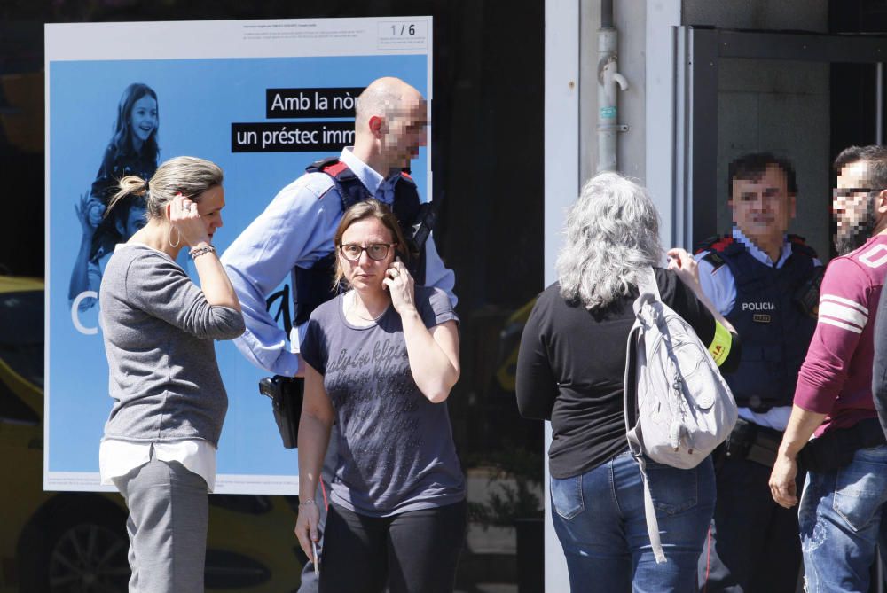 Atracament en una sucursal bancària a la Devesa.