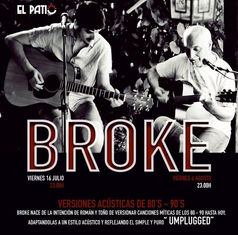 El cartel de Broke.