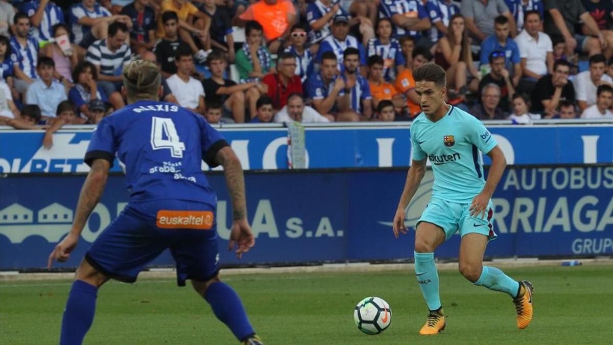 Denis Suárez demostró su calidad ante el Alavés en Mendizorroza