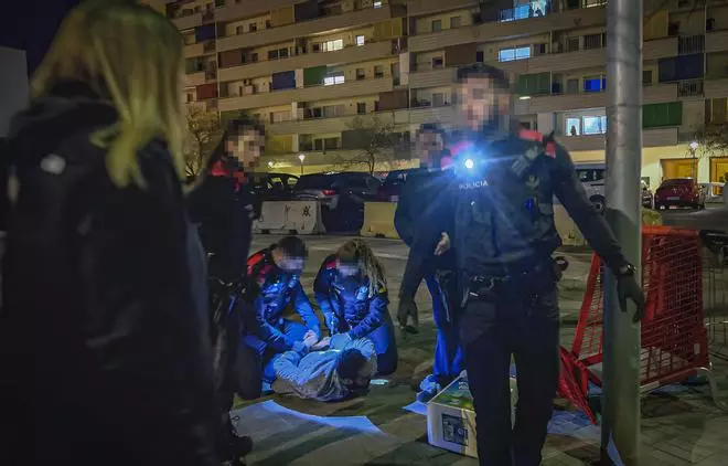 Seguimiento de una unidad de Mossos d'Esquadra en Badalona, especializada en multireincidentes