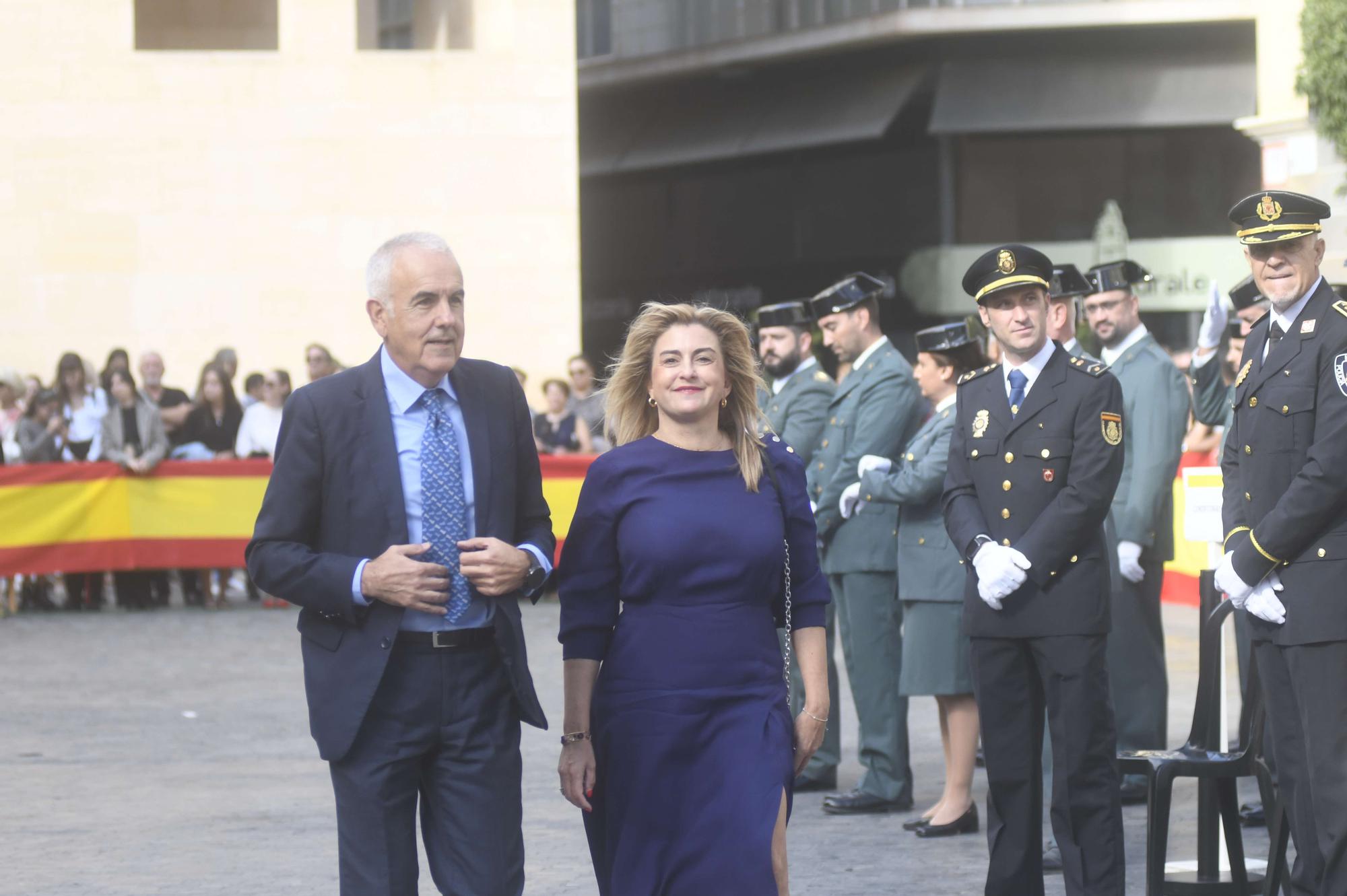 Acto institucional de la Guardia Civil en Murcia por el día de su Patrona