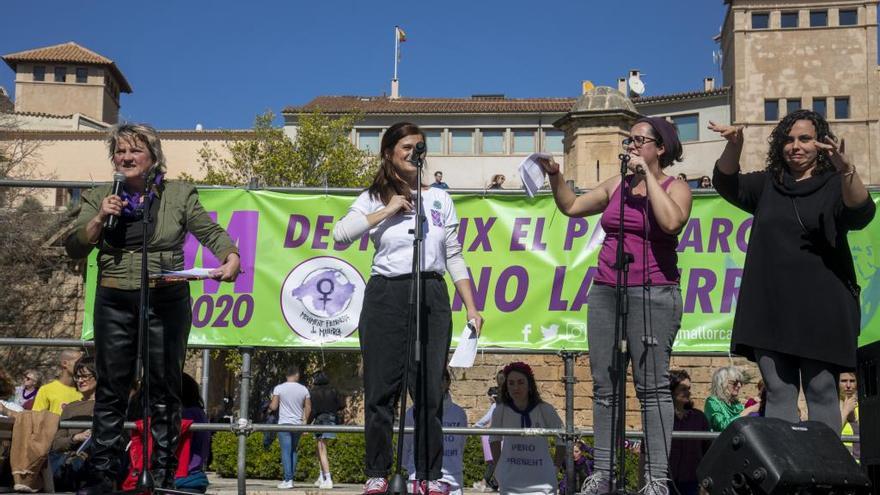 El acto final de la manifestaciÃ³n se ha celebrado en el parc de la Mar