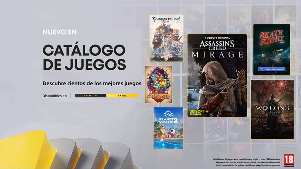 PS Plus Extra y Premium reciben una jugosa batería de éxitos y juegos familiares en diciembrePS Plus Extra y Premium reciben una jugosa batería de éxitos y juegos familiares en diciembre.