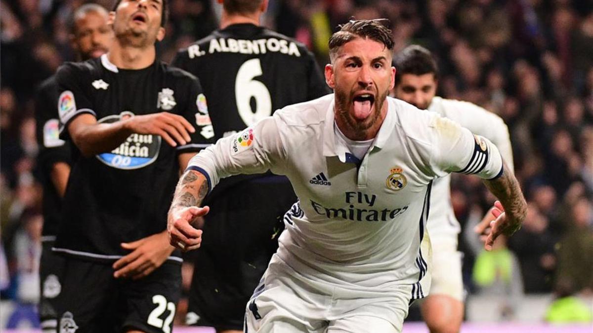 Sergio Ramos marcó el gol de la victoria