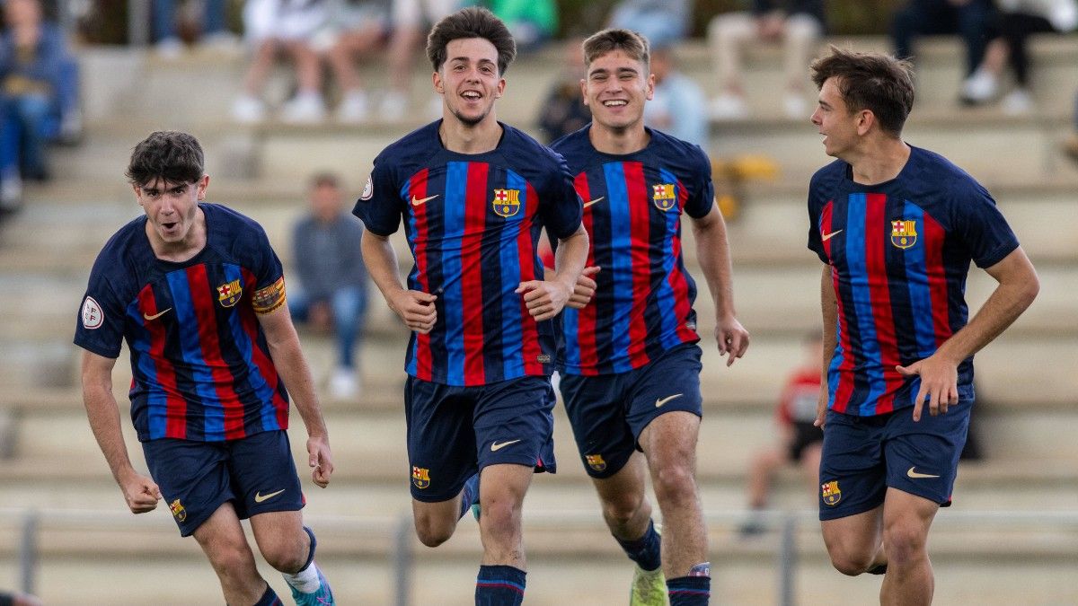 El Barcelona juvenil más líder de la liga