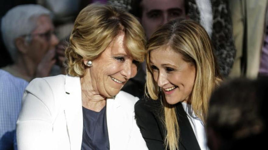 Anticorrupción pide imputar a Aguirre y a Cifuentes por la financiación ilegal del PP de Madrid