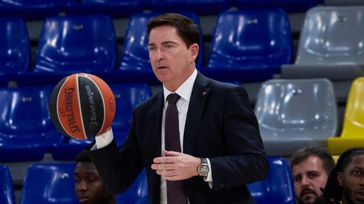 Xavi Pascual, entrenador del Barça de basket