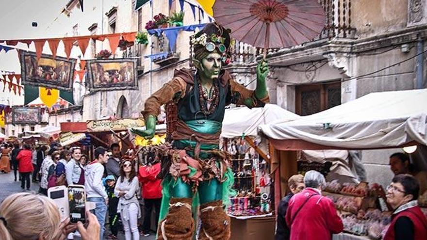 El Mercado Medieval es uno de los principales atractivos de la Feria de San Isidro