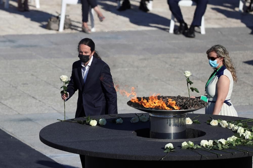 Homenatge d'estat a les víctimes de la covid-19