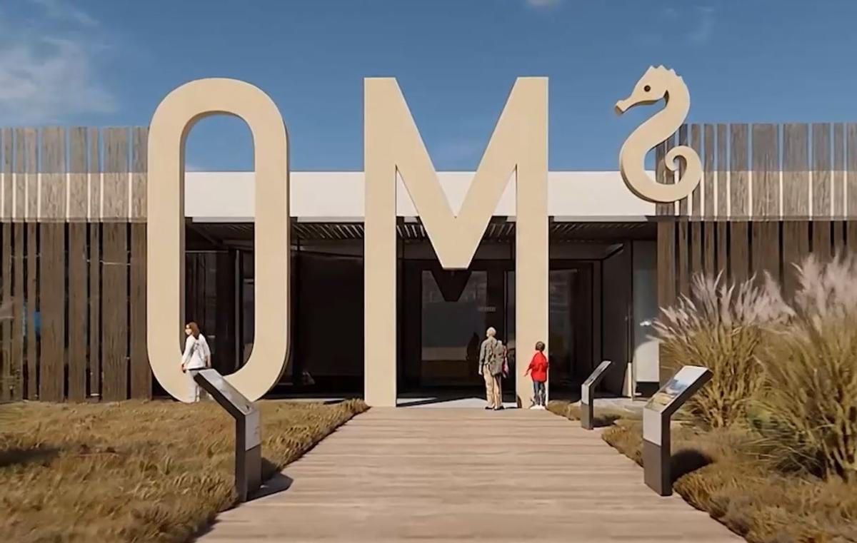 Recreación virtual del futuro complejo del OM2