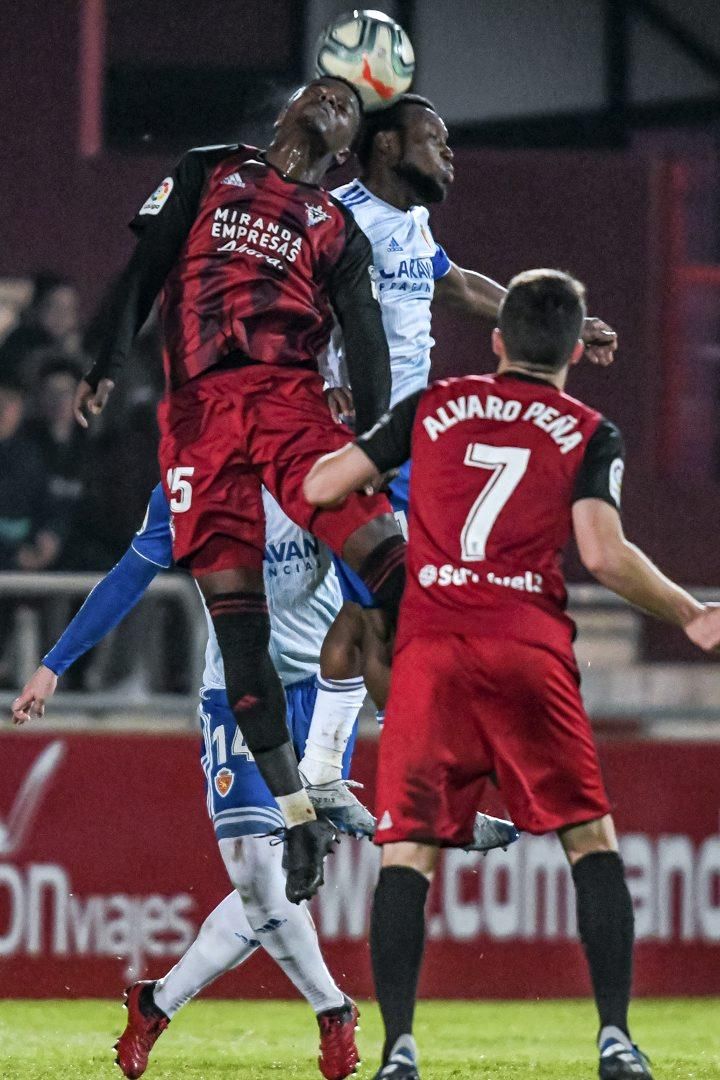 Partido Mirandés contra Real Zaragoza