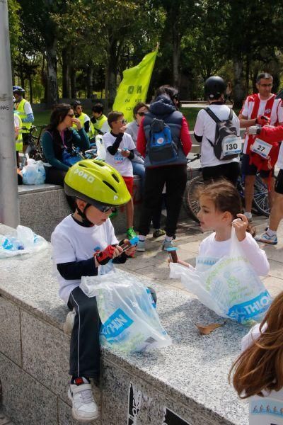 Más de 300 ciclistas disfrutaron del Decabike.