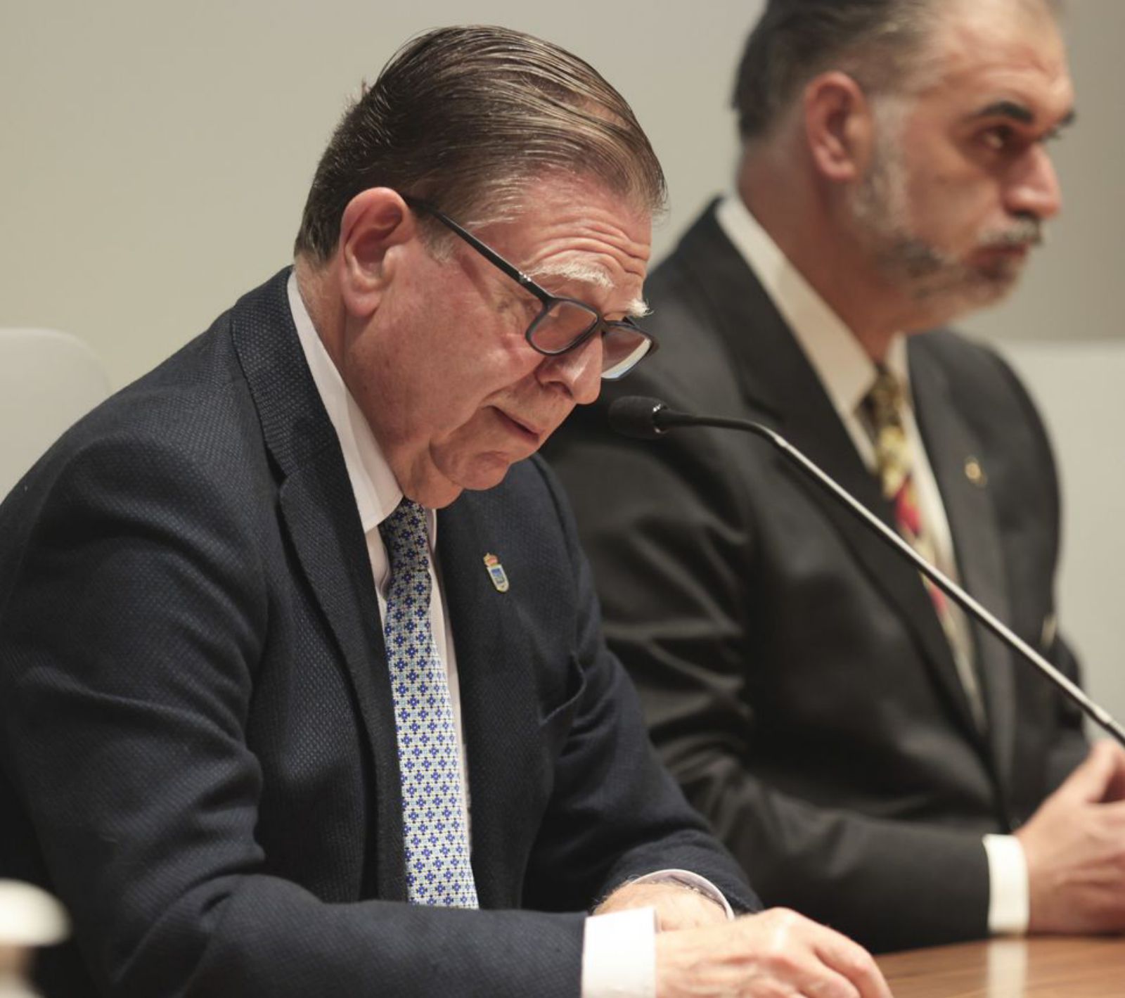 Alfredo Canteli, durante su intervención. | Irma Collín