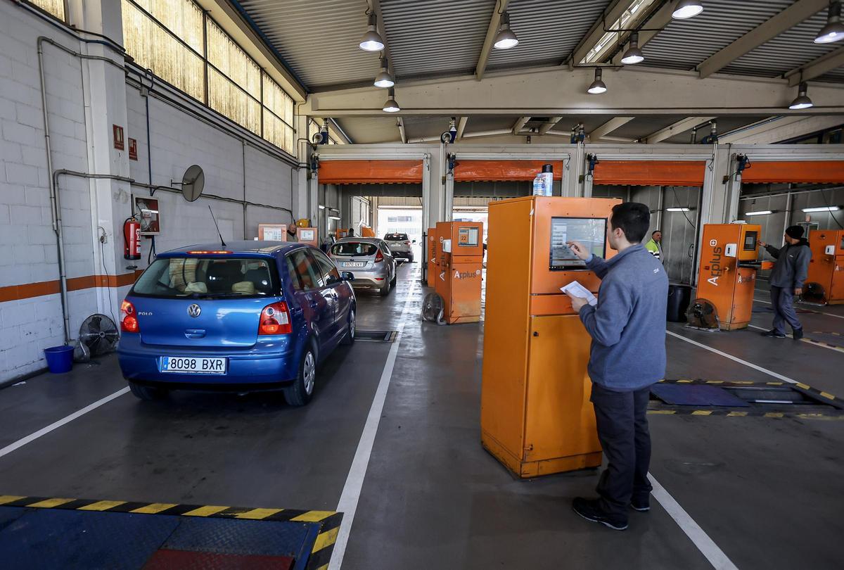 La estación de la ITV en Alicante.