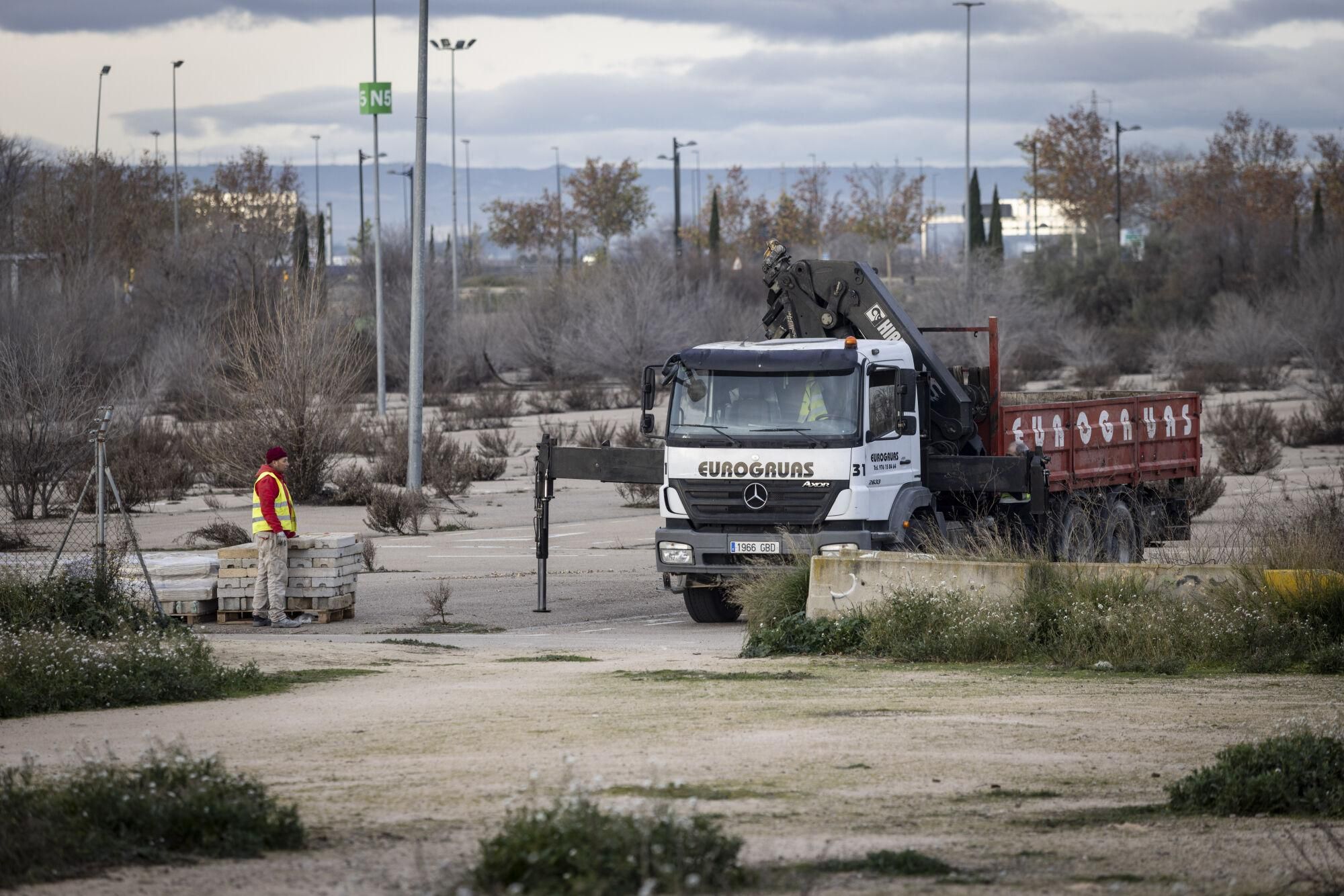 En imágenes | Así ha sido la construcción de la 'mini Romareda' 
