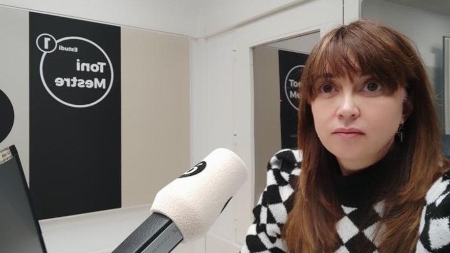 RESPONSABLE. Yolanda Damià es la jefa de servicio de programas de deportes de À Punt Radiotelevisión Valenciana.