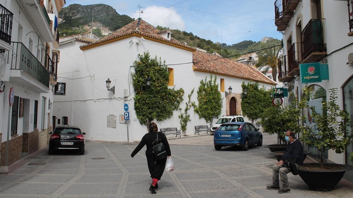 Una imagen del pueblo de Ojén, en Málaga.