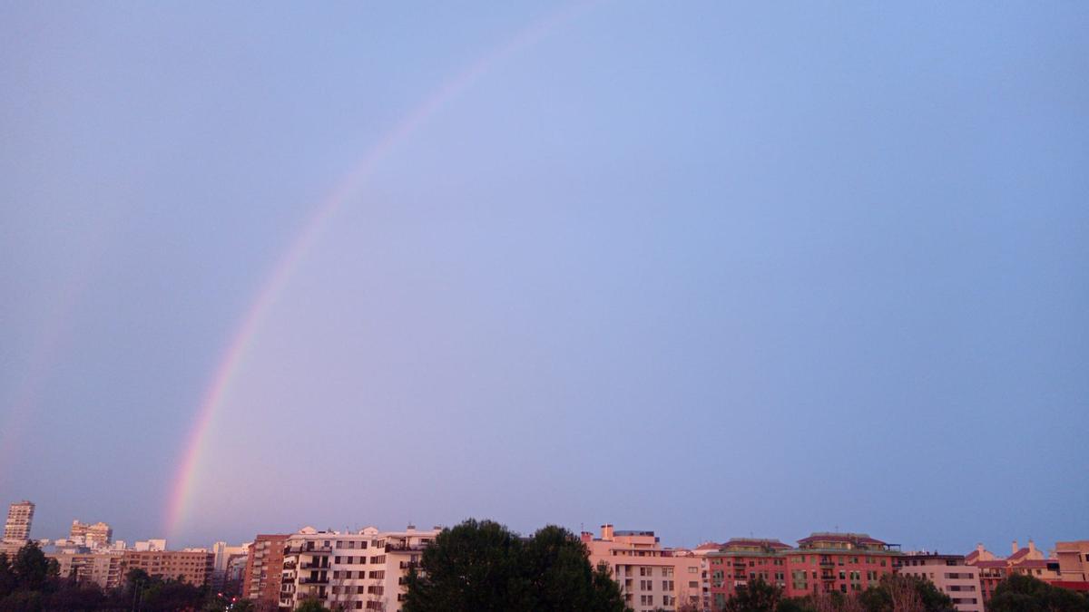 Imagen en Castelló de este mismo martes por la tarde.