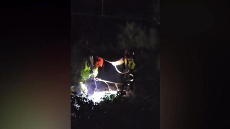 El insorportable ruido nocturno de un martillo neumático a m