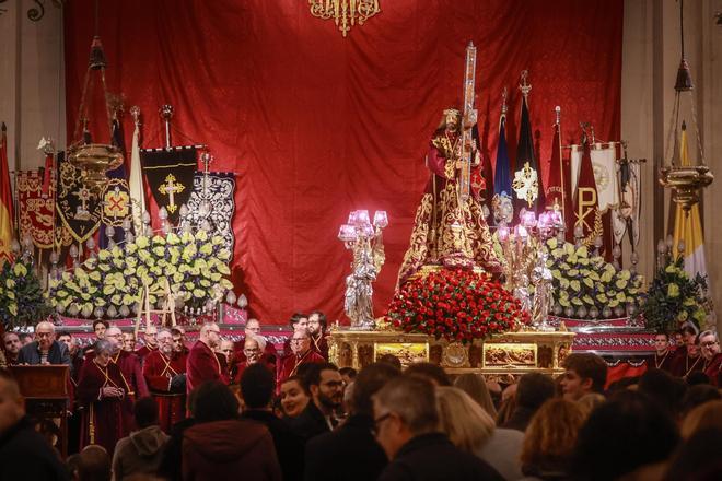 "El Abuelo" ya está en la Iglesia Santas Justa y Rufina de Orihuela