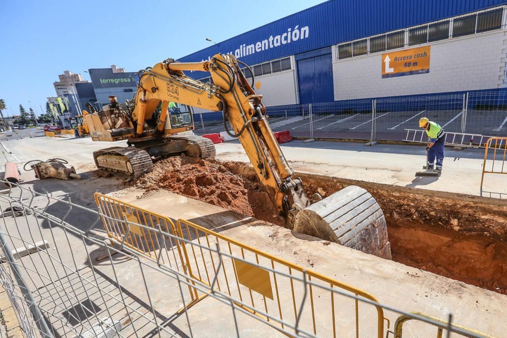 Agamed va a invertir 250.000 euros en obras para minimizar las inundaciones que se producen cada vez que llueve en la Avenida de Cortes Valencianas