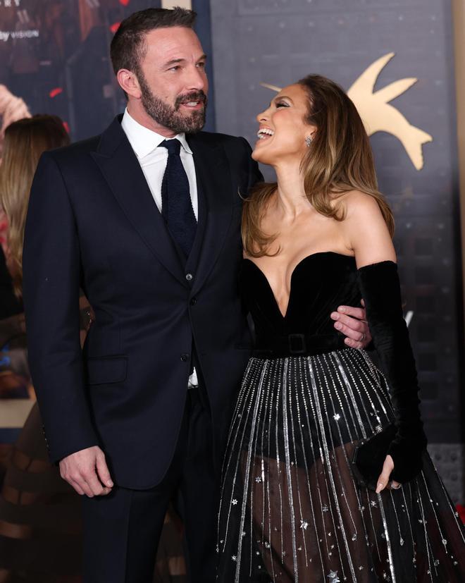 Ben Affleck y Jennifer López en Los Ángeles, pura complicidad.