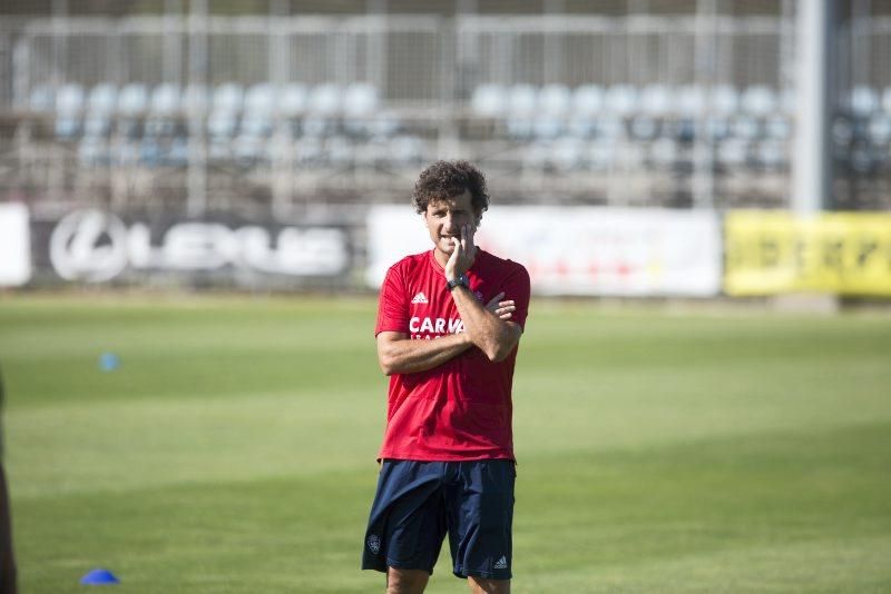 Primer entrenamiento del Real Zaragoza