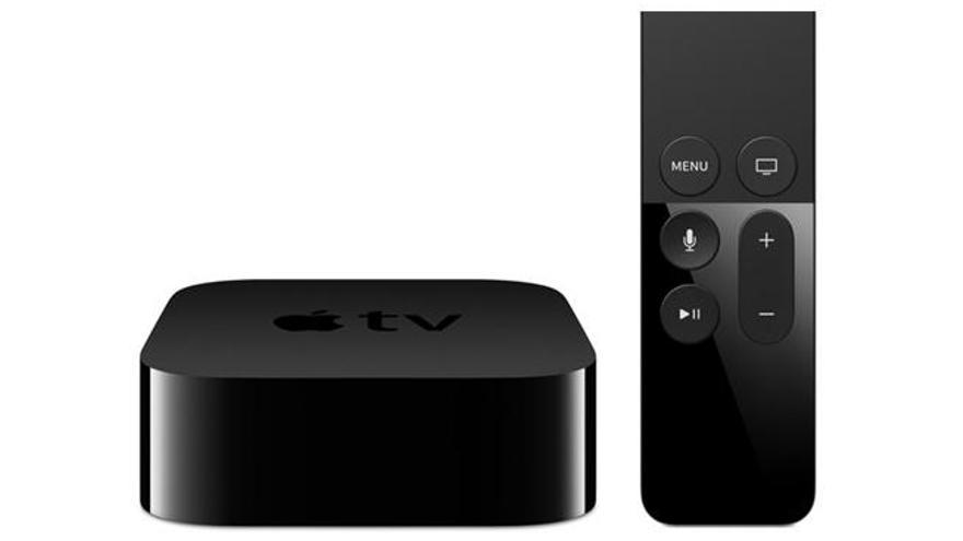 El dispositivo de Apple TV.